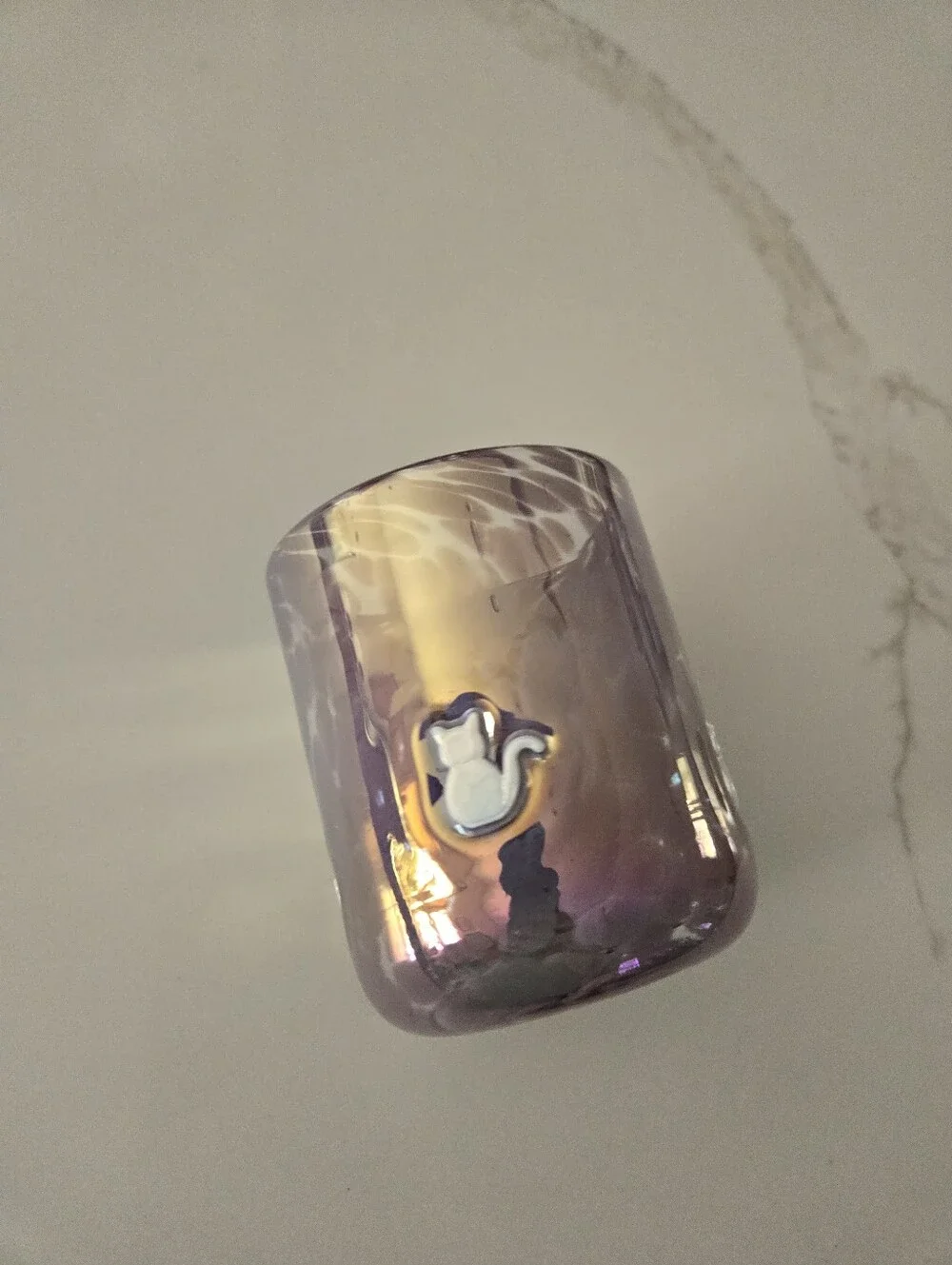 NWT Anthropologie Icon Glass - CAT